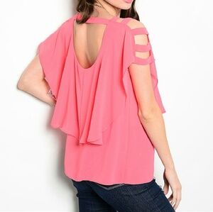 77.) Coral Top